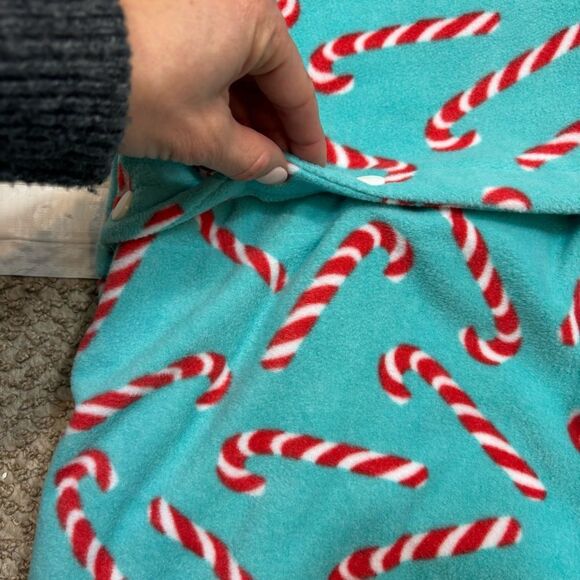 New with Tags Shinesty Mens The Peppermint Pimp Canes Pajameralls Size Large‎ - Picture 13 of 13